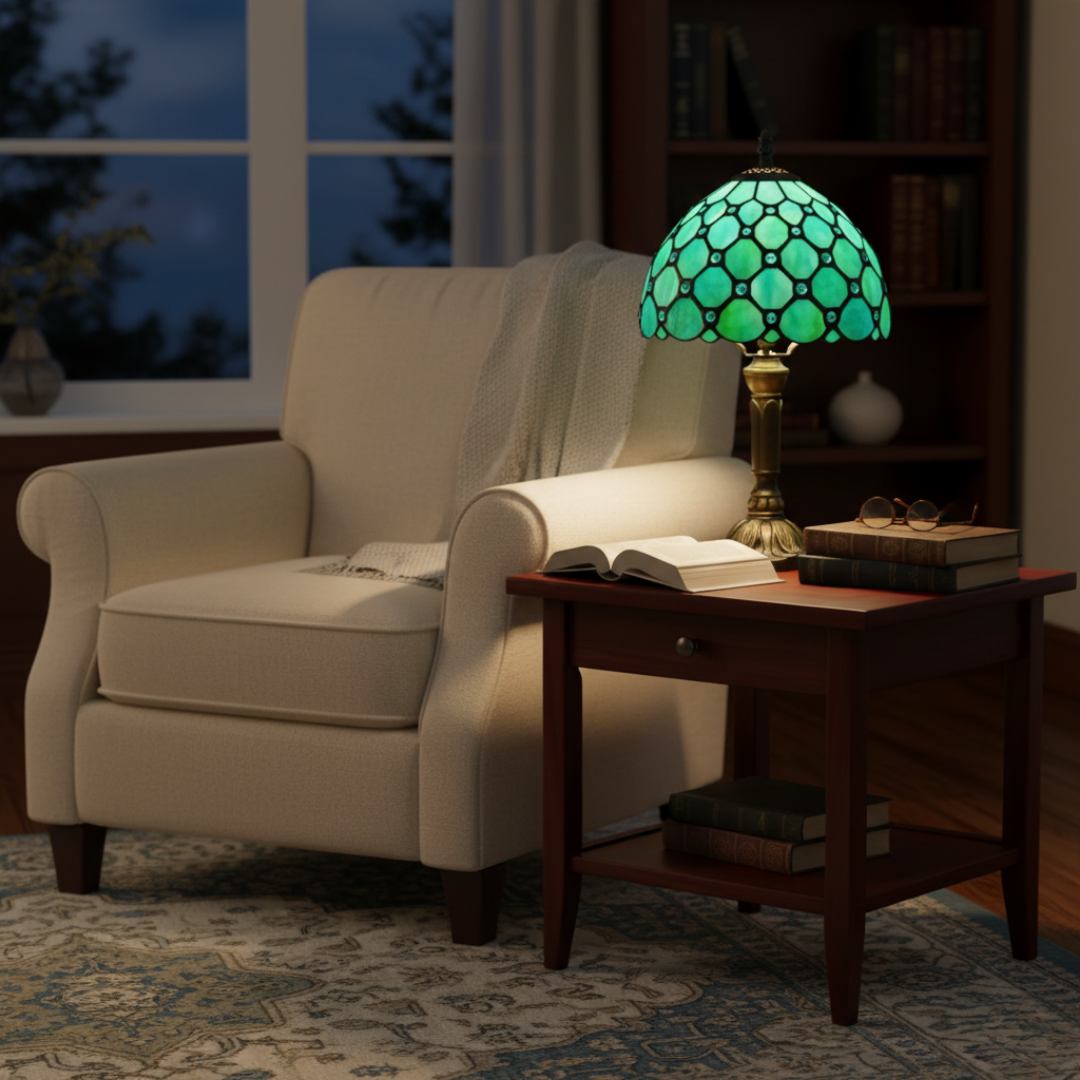 Lámpara barroca elegante