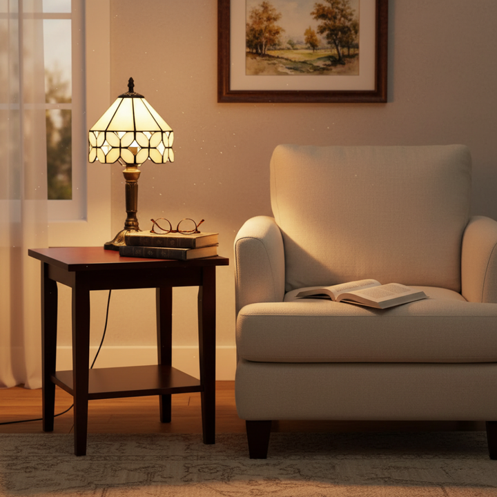 Lámpara LED de estilo barroco antiguo