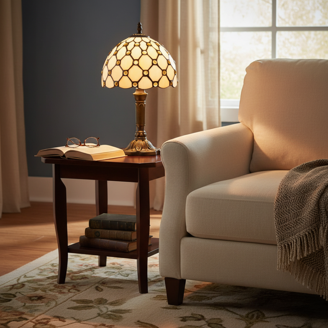 Lámpara barroca vintage de lujo